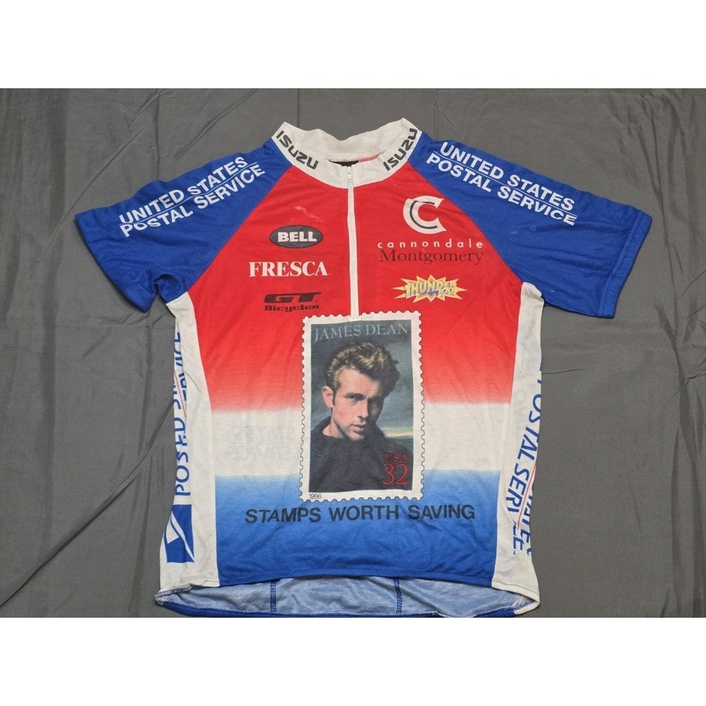 Vintage Men's Cannondale James Dean Bicycle Jersey XL